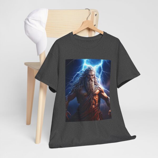 Mythical Zeus Unisex Heavy Cotton T-Shirt - Image 11