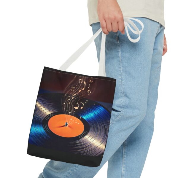 Musical Vinyl Record Tote Bag - Image 11