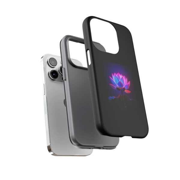 Colorful Lotus Flower Tough Case for Smartphones - Image 56